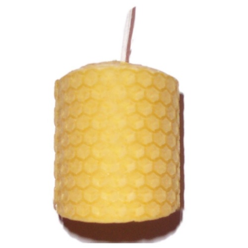 5cm x 4cm VOTIVE Beeswax Candle (4 inches x 1 1/2 inch) (image for) 5cm x 4cm VOTIVE Beeswax Candle (4 inches x 1 1/2 inch)